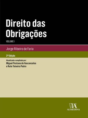 cover image of Direito das Obrigações--Volume I--2ª Edição